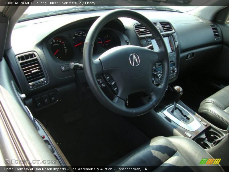 Billet Silver Metallic / Ebony 2006 Acura MDX Touring