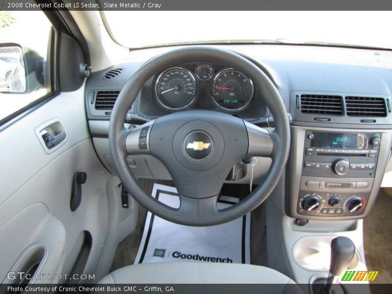 Slate Metallic / Gray 2008 Chevrolet Cobalt LS Sedan