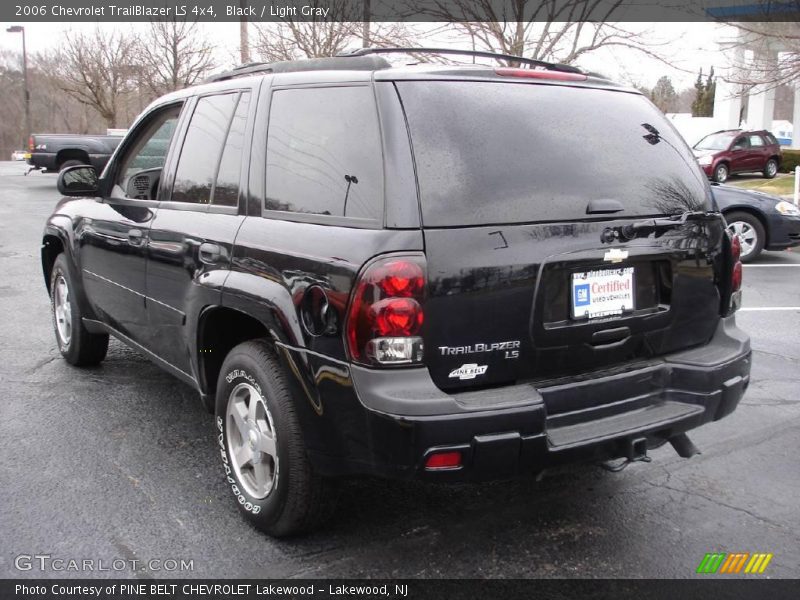 Black / Light Gray 2006 Chevrolet TrailBlazer LS 4x4