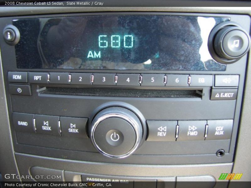 Slate Metallic / Gray 2008 Chevrolet Cobalt LS Sedan