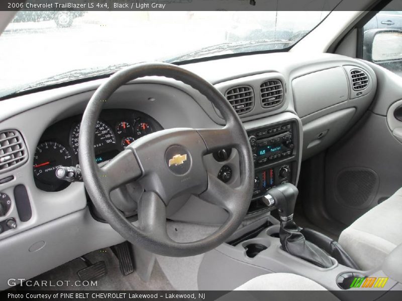 Black / Light Gray 2006 Chevrolet TrailBlazer LS 4x4