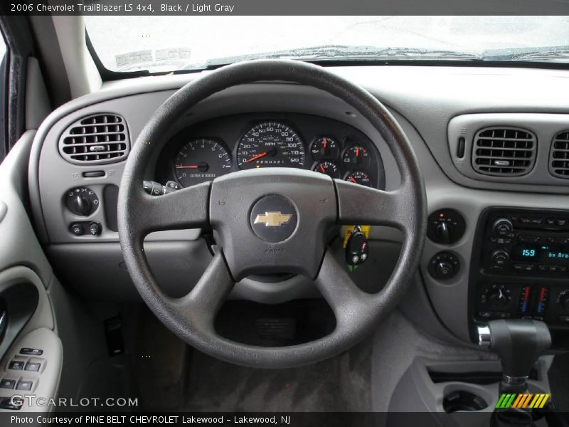 Black / Light Gray 2006 Chevrolet TrailBlazer LS 4x4