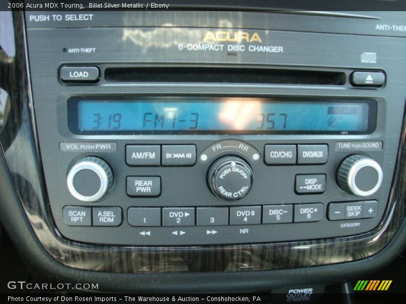 Billet Silver Metallic / Ebony 2006 Acura MDX Touring