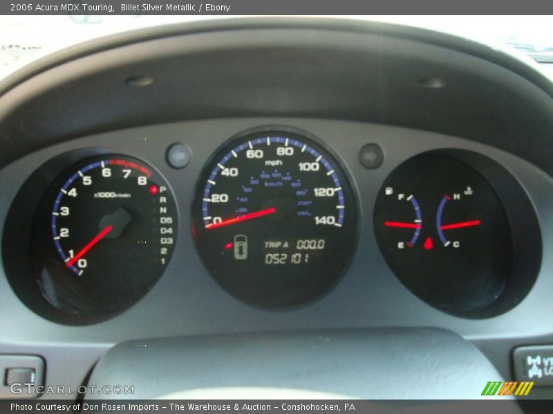 Billet Silver Metallic / Ebony 2006 Acura MDX Touring