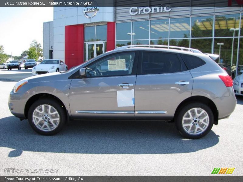 Platinum Graphite / Gray 2011 Nissan Rogue SL