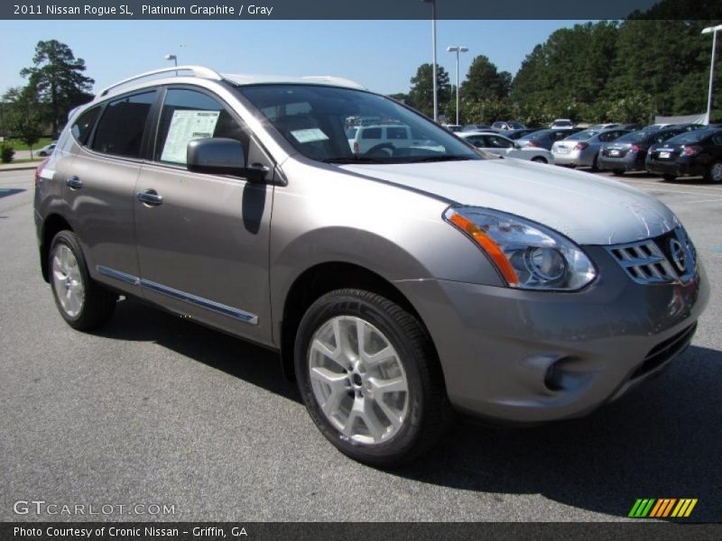 Platinum Graphite / Gray 2011 Nissan Rogue SL