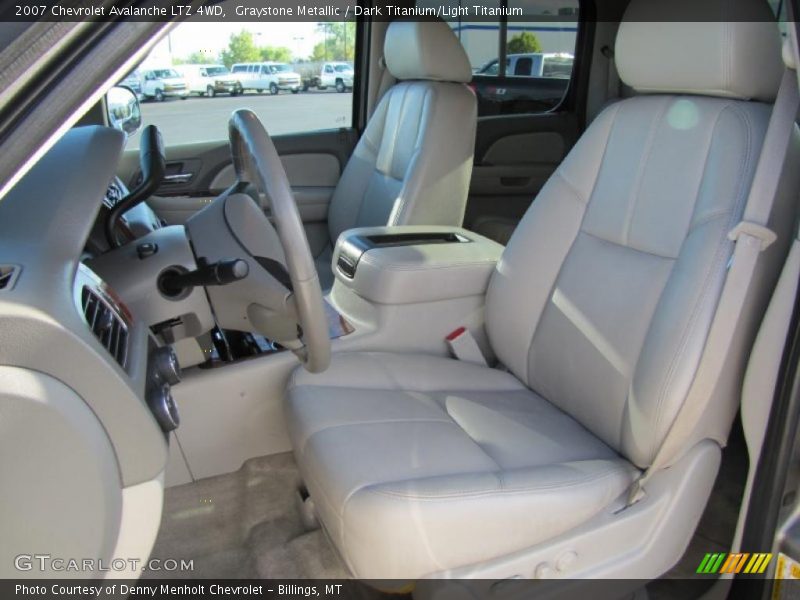 Graystone Metallic / Dark Titanium/Light Titanium 2007 Chevrolet Avalanche LTZ 4WD