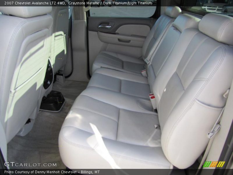 Graystone Metallic / Dark Titanium/Light Titanium 2007 Chevrolet Avalanche LTZ 4WD