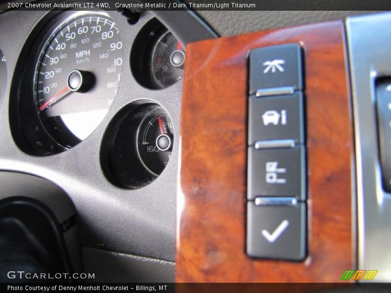 Graystone Metallic / Dark Titanium/Light Titanium 2007 Chevrolet Avalanche LTZ 4WD