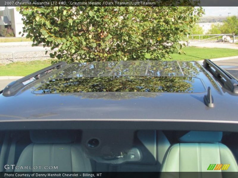 Graystone Metallic / Dark Titanium/Light Titanium 2007 Chevrolet Avalanche LTZ 4WD
