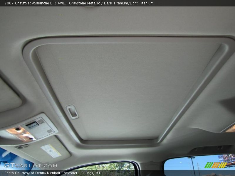 Graystone Metallic / Dark Titanium/Light Titanium 2007 Chevrolet Avalanche LTZ 4WD