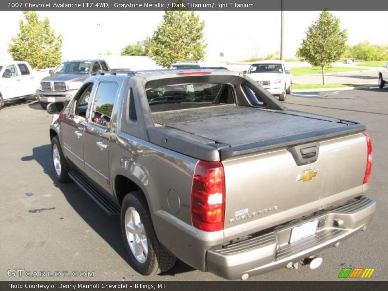 Graystone Metallic / Dark Titanium/Light Titanium 2007 Chevrolet Avalanche LTZ 4WD