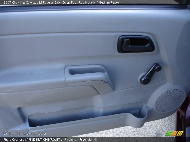 Deep Ruby Red Metallic / Medium Pewter 2007 Chevrolet Colorado LS Regular Cab