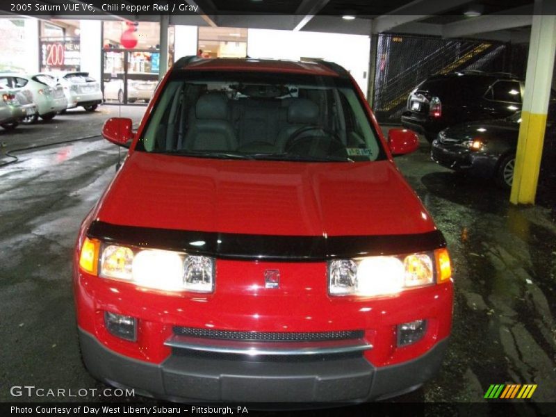 Chili Pepper Red / Gray 2005 Saturn VUE V6