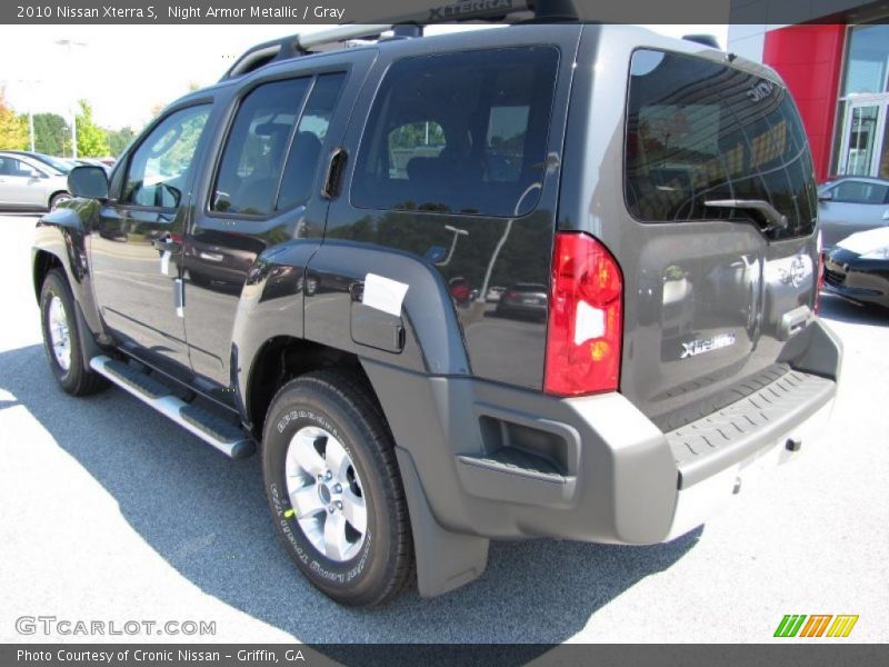 Night Armor Metallic / Gray 2010 Nissan Xterra S