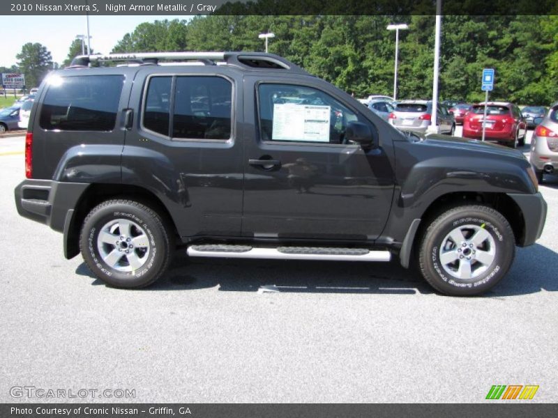 Night Armor Metallic / Gray 2010 Nissan Xterra S