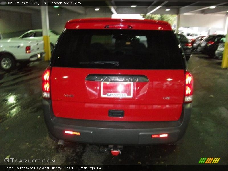 Chili Pepper Red / Gray 2005 Saturn VUE V6