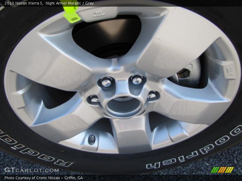Night Armor Metallic / Gray 2010 Nissan Xterra S