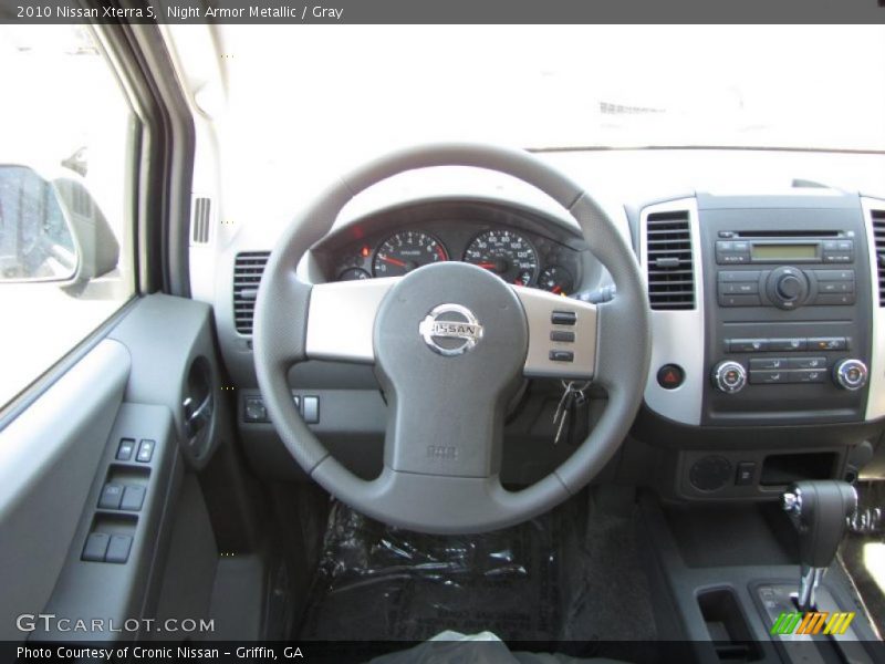 Night Armor Metallic / Gray 2010 Nissan Xterra S