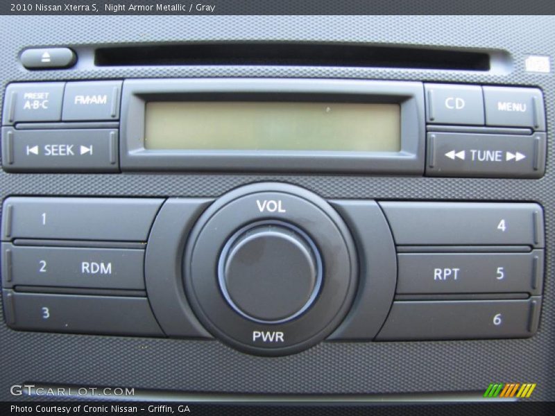 Night Armor Metallic / Gray 2010 Nissan Xterra S