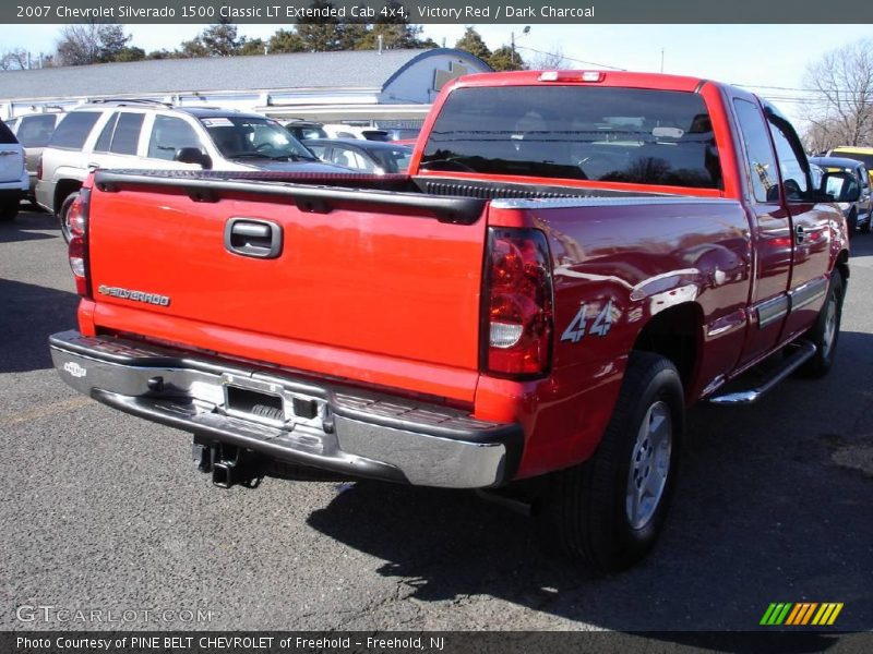 Victory Red / Dark Charcoal 2007 Chevrolet Silverado 1500 Classic LT Extended Cab 4x4