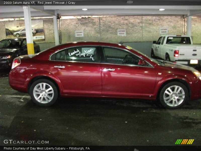 Red Jewel Tintcoat / Gray 2009 Saturn Aura XR