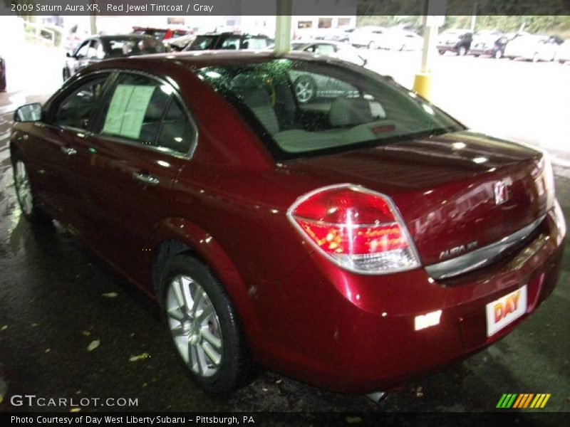 Red Jewel Tintcoat / Gray 2009 Saturn Aura XR