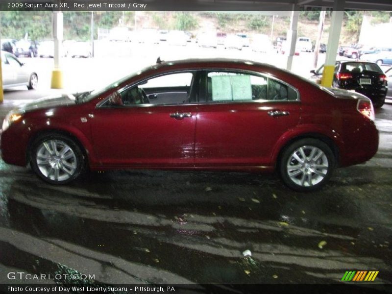 Red Jewel Tintcoat / Gray 2009 Saturn Aura XR