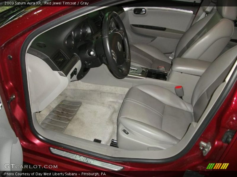 Red Jewel Tintcoat / Gray 2009 Saturn Aura XR