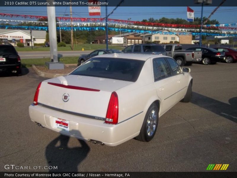 White Diamond Tri-coat / Ebony 2010 Cadillac DTS Luxury