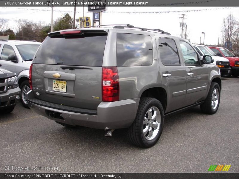 Graystone Metallic / Dark Titanium/Light Titanium 2007 Chevrolet Tahoe LTZ 4x4