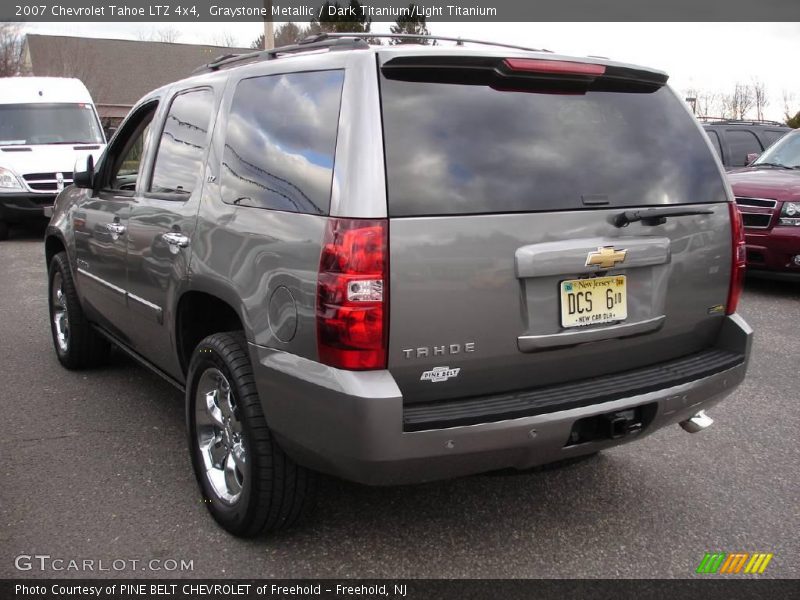 Graystone Metallic / Dark Titanium/Light Titanium 2007 Chevrolet Tahoe LTZ 4x4