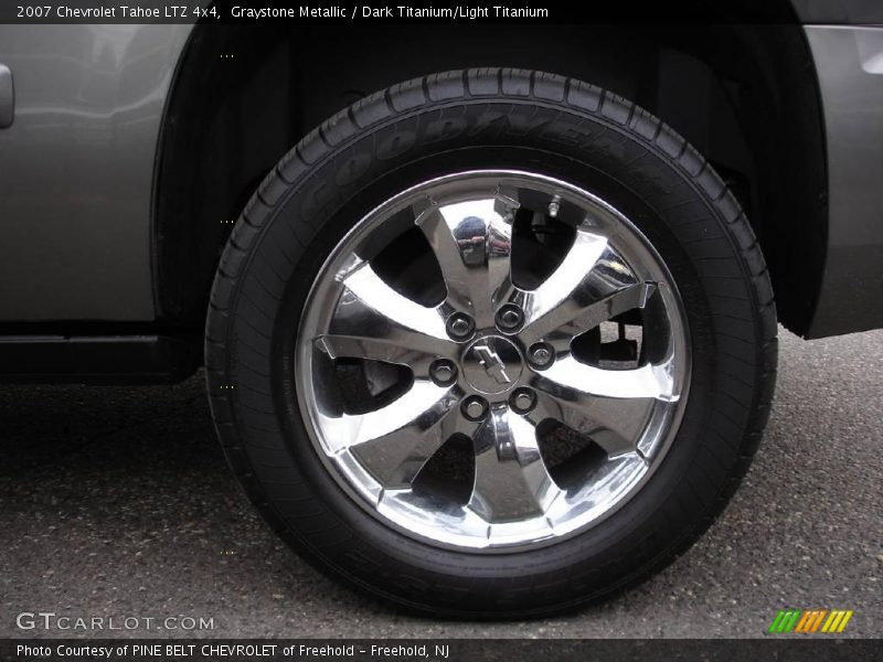 Graystone Metallic / Dark Titanium/Light Titanium 2007 Chevrolet Tahoe LTZ 4x4