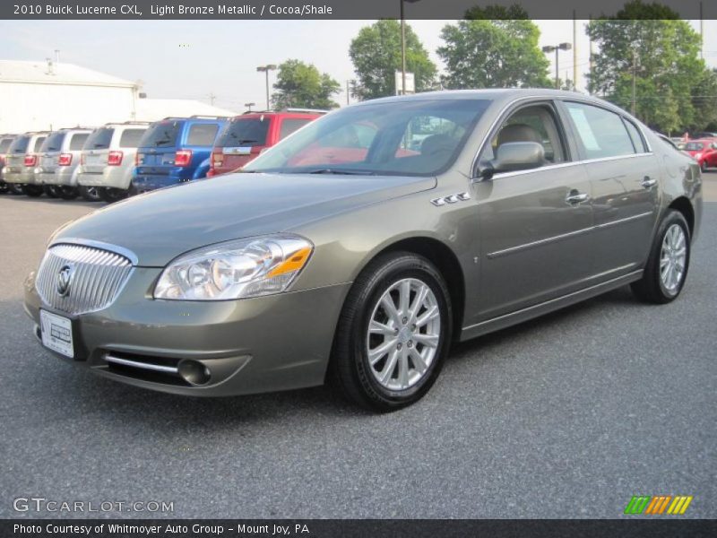 Light Bronze Metallic / Cocoa/Shale 2010 Buick Lucerne CXL