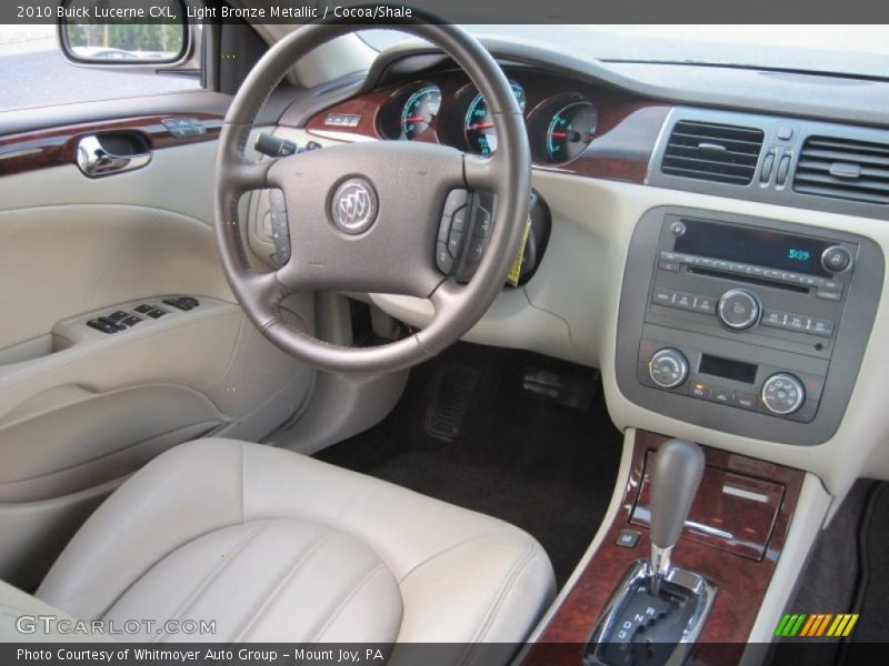 Light Bronze Metallic / Cocoa/Shale 2010 Buick Lucerne CXL