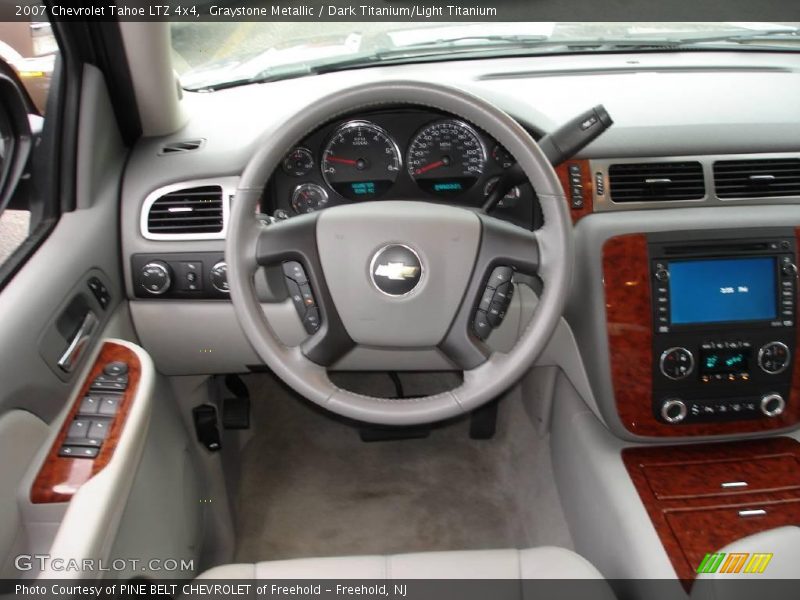 Graystone Metallic / Dark Titanium/Light Titanium 2007 Chevrolet Tahoe LTZ 4x4