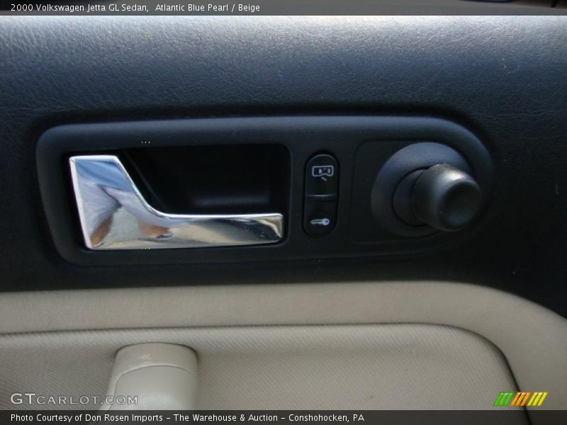 Atlantic Blue Pearl / Beige 2000 Volkswagen Jetta GL Sedan