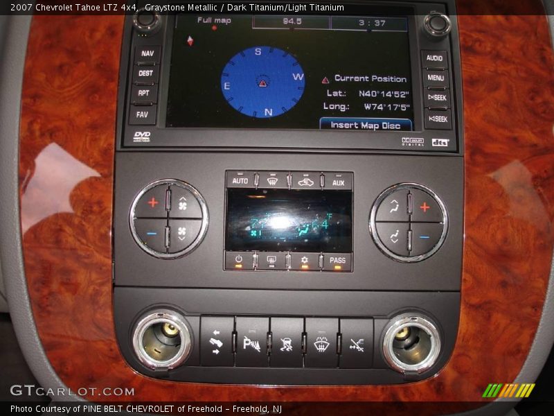 Graystone Metallic / Dark Titanium/Light Titanium 2007 Chevrolet Tahoe LTZ 4x4