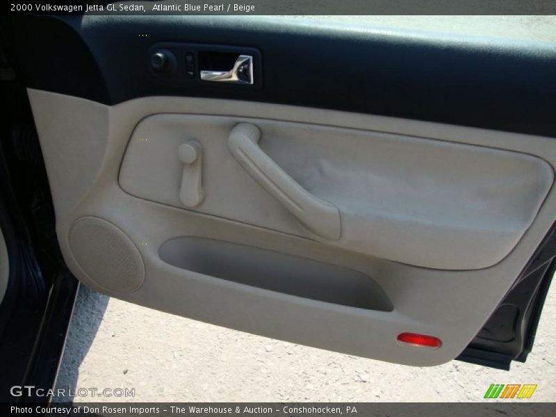 Atlantic Blue Pearl / Beige 2000 Volkswagen Jetta GL Sedan