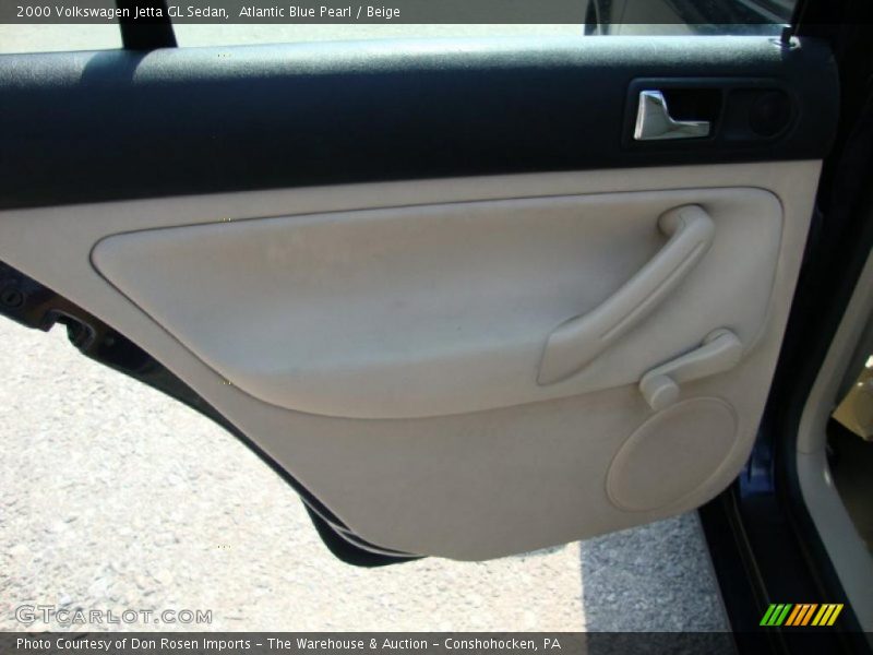 Atlantic Blue Pearl / Beige 2000 Volkswagen Jetta GL Sedan