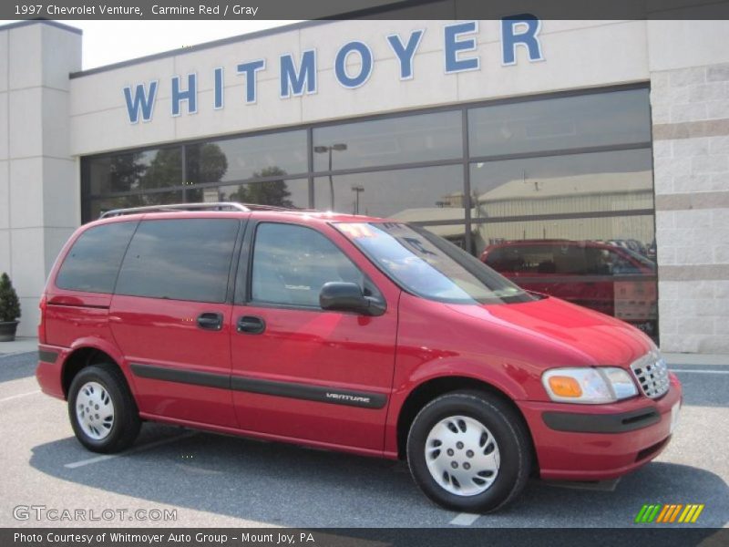 Carmine Red / Gray 1997 Chevrolet Venture