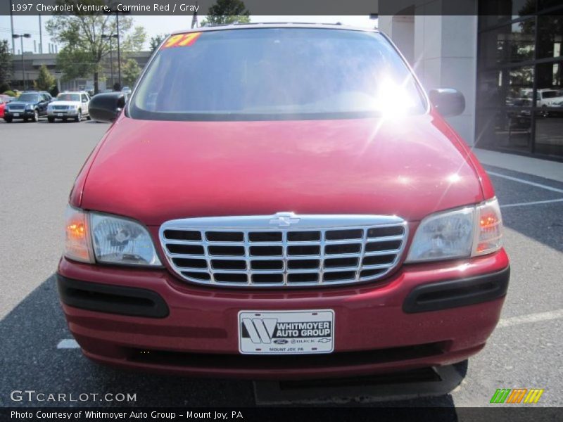 Carmine Red / Gray 1997 Chevrolet Venture