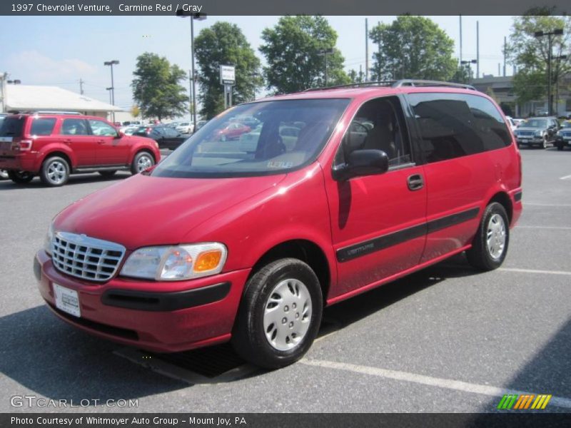 Carmine Red / Gray 1997 Chevrolet Venture