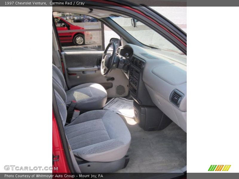 Carmine Red / Gray 1997 Chevrolet Venture