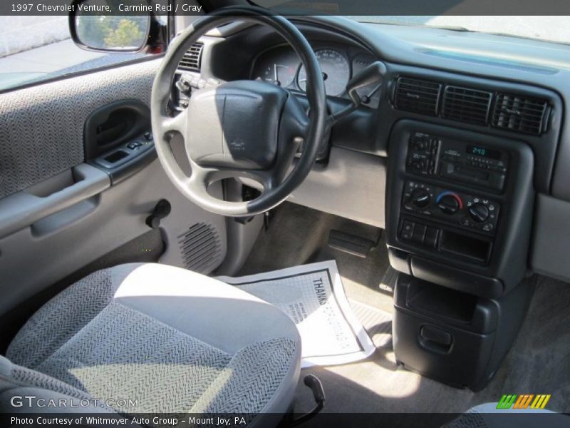 Carmine Red / Gray 1997 Chevrolet Venture