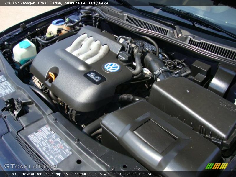 Atlantic Blue Pearl / Beige 2000 Volkswagen Jetta GL Sedan