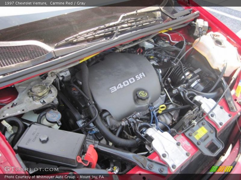 Carmine Red / Gray 1997 Chevrolet Venture