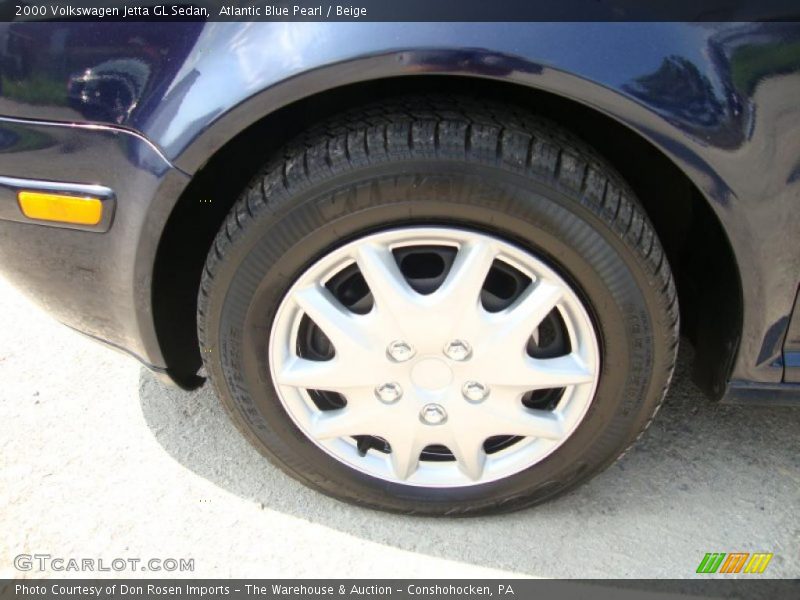 Atlantic Blue Pearl / Beige 2000 Volkswagen Jetta GL Sedan