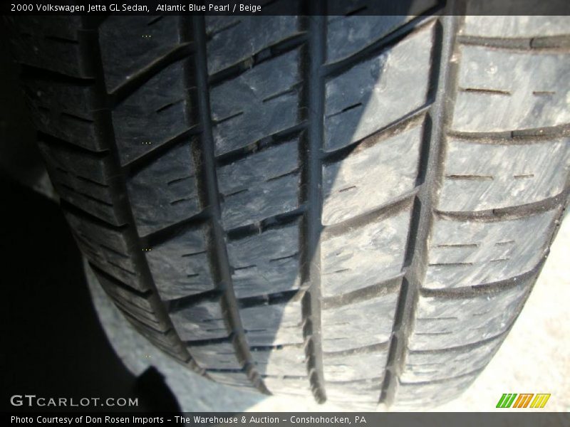 Atlantic Blue Pearl / Beige 2000 Volkswagen Jetta GL Sedan