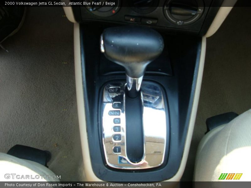 Atlantic Blue Pearl / Beige 2000 Volkswagen Jetta GL Sedan
